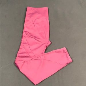 Fabletics leggings. Wine color. Size S.